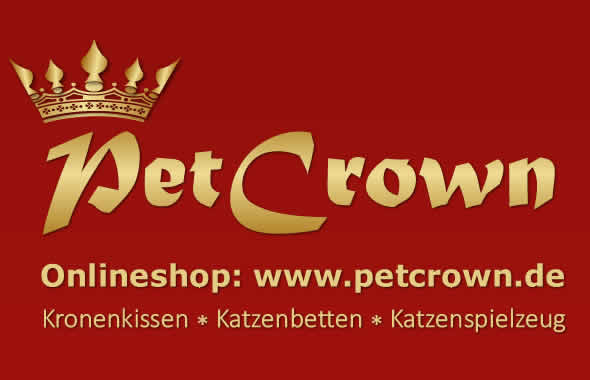 PetCrown Onlineshop - In Handarbeit gefertigte Kronenkissen, Katzenbetten und Katzenspielzeug